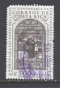 Costa Rica Sc # C302 used (RS)