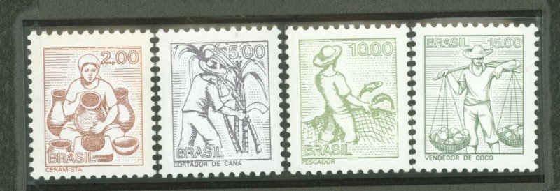 Brazil #1452/1456  Multiple