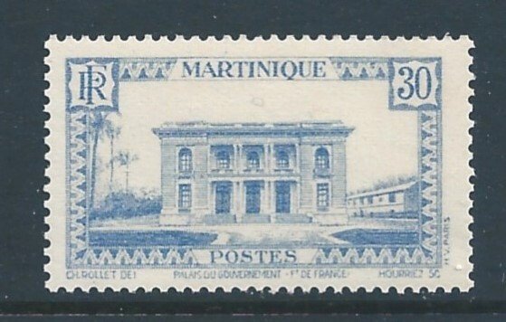 Martinique #143 NH 30c Government Palace