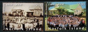 Norfolk Island #893-4 MNH cpl school