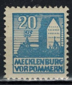 Germany - Russian Zone - Mecklenburg-Vorpommern - Scott 12N23 MNH (SP)