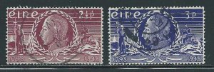 Ireland 135-36 Theobald Wolfe Tone set Used