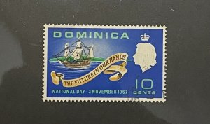 Stamps Dominica Scott #203 used