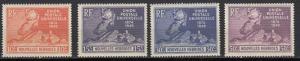 New Hebrides,British - 1949 UPU Sc# 62/65 - MNH (507)