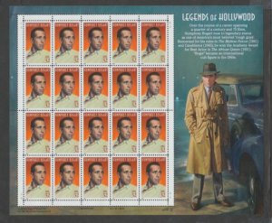 U.S. Scott #3152 Humphrey Bogart - Legends of Hollywood - Mint NH - MR Plate