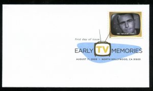 US 4414s Early TV Memories The Twilight Zone UA No cachet FDC DCP