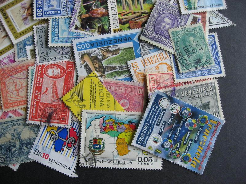 Venezuela elusive mixture (duplicates, mixed condition) of 100 check them out! 