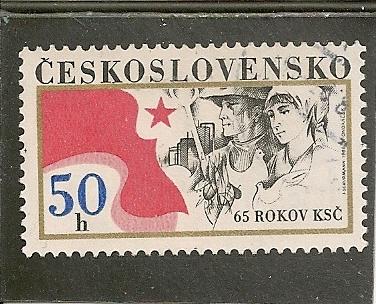 Czechoslovakia  Scott  2600   Anniversary    Used