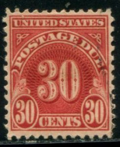 J85 US 30c Postage Due, used