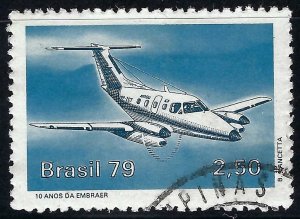 Brasil 1624 VFU AIRPLANE Z3822