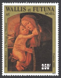 Wallis & Futuna Islands Sc# 346 MNH 1986 Christmas