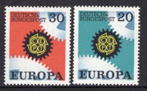 Germany 969-970 Europa MNH VF