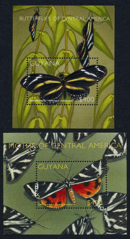 Guyana 3721-2 MNH Butterflies