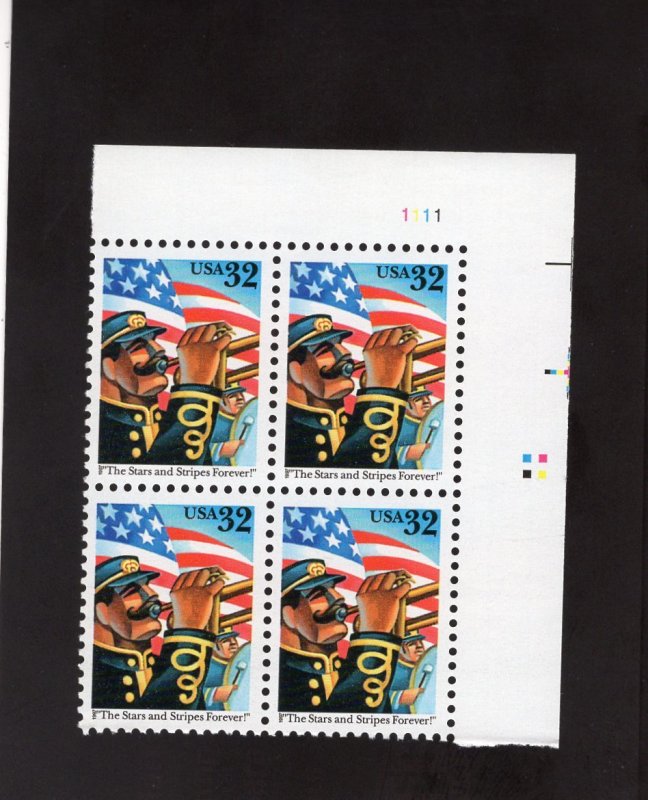 3153 Stars & Stripes Forever, MNH UR-PB/4 (#1111)