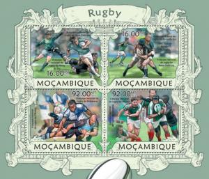 MOZAMBIQUE 2013 SHEET RUGBY SPORTS