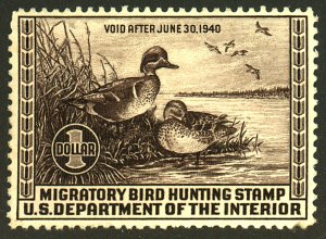 U.S. #RW6 MINT OG LH