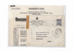 WW2 ARGENTINA Buenos Aires GB London Contents Royal Empire Society 1940 XX349