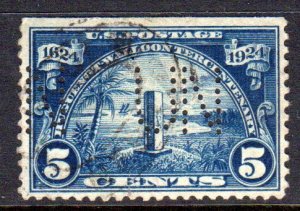 616 U U. N. perfin  CV$13.00