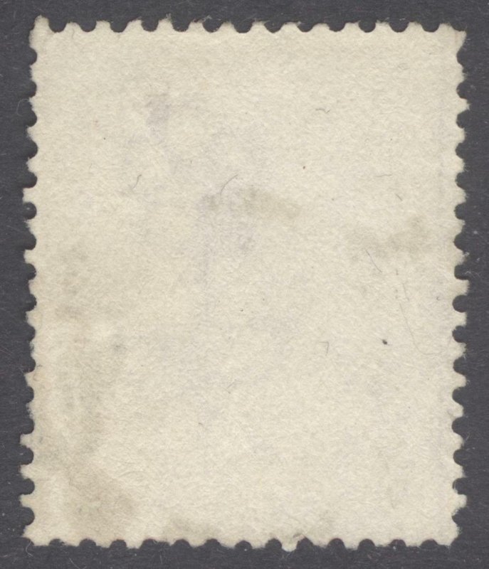 GB 1880 1s Orange Brown WATERMARK SPRAY SG 151 Scott 65 VFU Cat £700($1078)