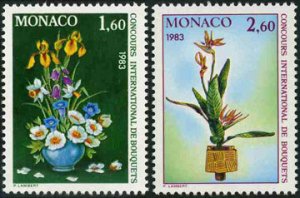 Scott #1351-2 Flower Show MNH