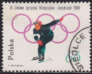 Poland 1201 Olympic Speed Skating 1964