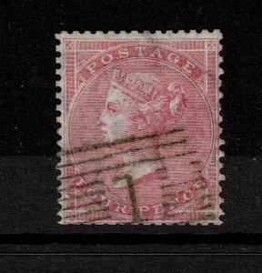 Great Britain SG# 66 Used /  Wmk Large Garter / Light Cancel - S4468