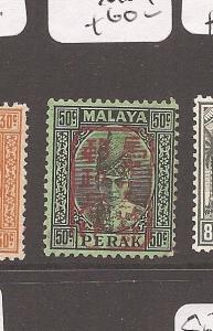 Malaya Jap Oc Perak 50c red chop SG J202a MOG (9avq) 