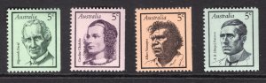 Australia 446-449 MNH 1968