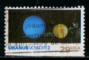 2575 US 29c Space Exploration, used bklt sgl