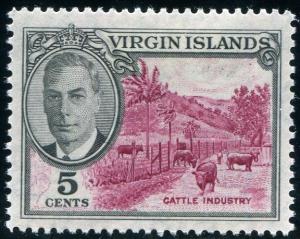 British Virgin Islands Sc#105-6 MH (VI)