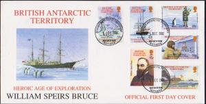 British Antarctic Territory Scott 316-321 Unaddressed.