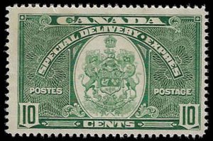 Canada #E7 Unused NG NH; 10c Arms of Canada - Special Delivery (1939) (1)