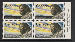 Canada #512 UR PL BL Henry Kelsey 6