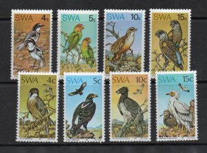 South West Africa - Sc# 363 - 366 + 373 - 376 MLH- BIRDS     /     Lot 0324099