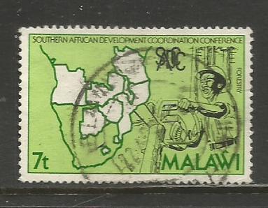 Malawi    #462  Used  (1985)  c.v. $0.35