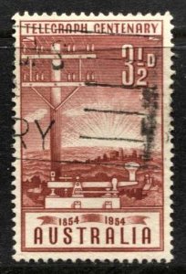 STAMP STATION PERTH - Australia #270 Telegraph - Used