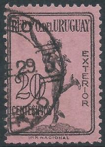 Uruguay, Sc #Q20, 20c Used
