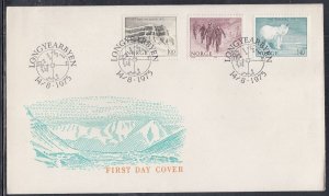 Norway Scott 660-2 FDC - Union with Spitsbergen, 50th Anniv.