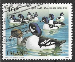 Iceland ~ Scott # 815 ~ Used ~ Water Birds