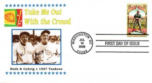 #4341 Take Me Out to the Ballgame Webcraft FDC