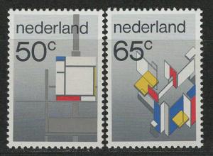 Netherlands Scott # 652 - 653, mint nh