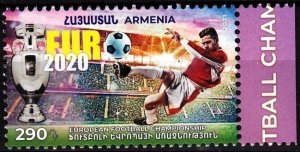 ARMENIA 2021-12 Sport SOCCER Europa: UEFA Cup EURO-2020, MNH