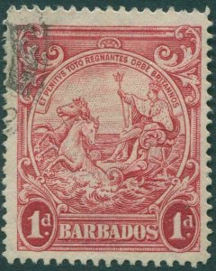 Barbados 1938 SG249a 1d red Victory FU