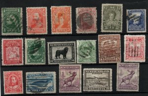 Newfoundland early used collection WS25657