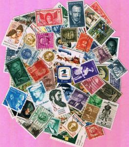 100 Different nice used U. S. stamps