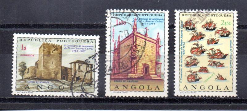 Angola 543-545 used