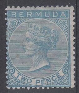 Bermuda Scott 2 Mint hinged (Catalog Value $450.00)
