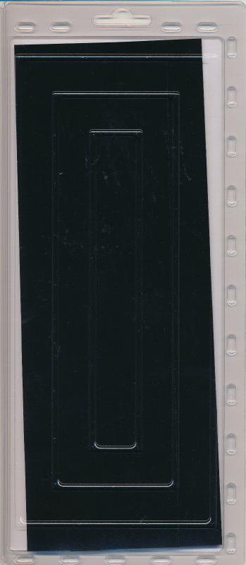 Prinz Scott Stamp Mount 75/265 mm - BLACK (Pack of 10) (75x265 75mm)  STRIP