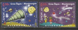 Montenegro 220-221 Europa MNH VF