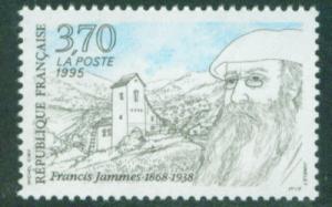 FRANCE Scott 2501, Yvert 2983 Jammes stamp MNH** 1995